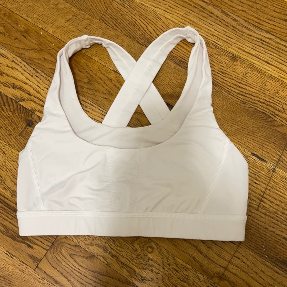 White Lululemon Sports Bra